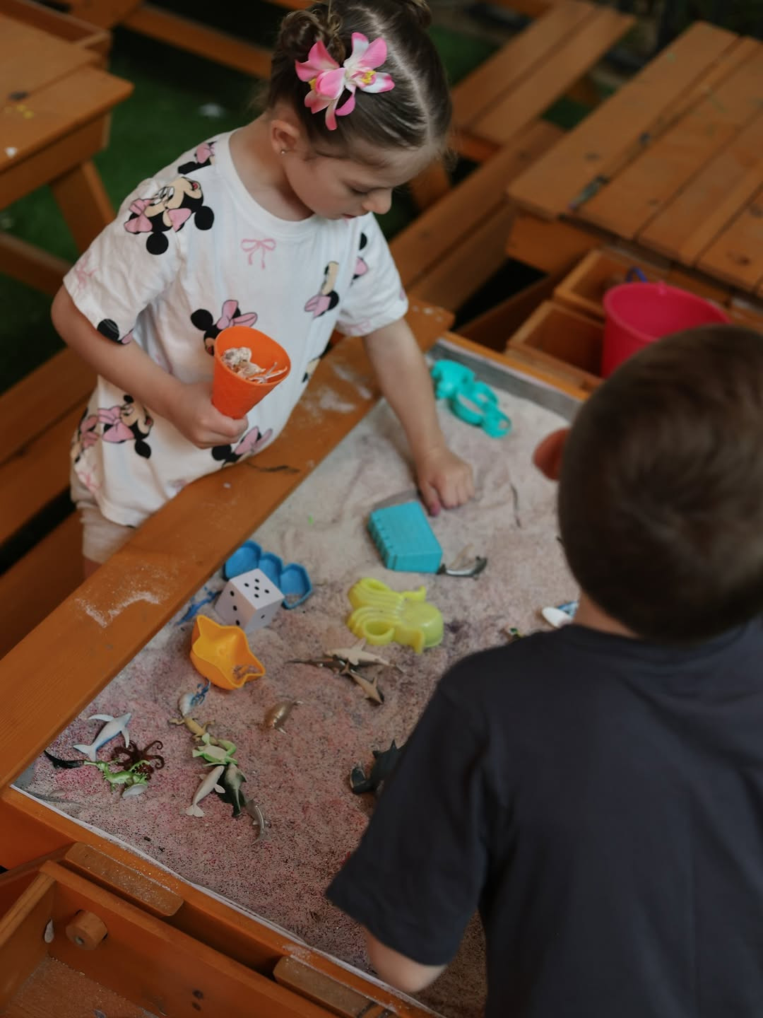 Sensory play at its best! Endless fun with sand and sea creatures for the little ones. Save this post and click the link in bio to shop! #sensoryplay #sandtable #kidsactivities 

 #LTKdayinmylife #LTKSaleAlert #LTKKids