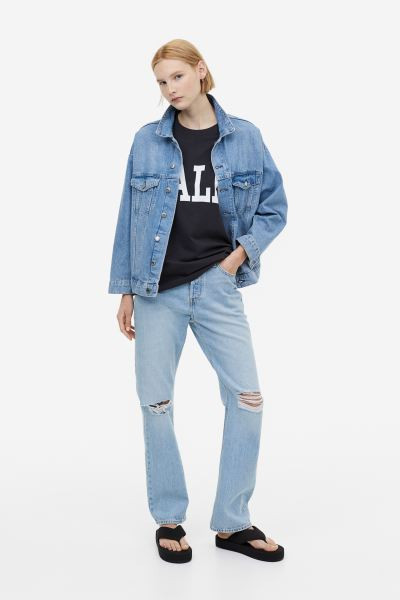 Oversized Printed T-shirt | H&M (US + CA)