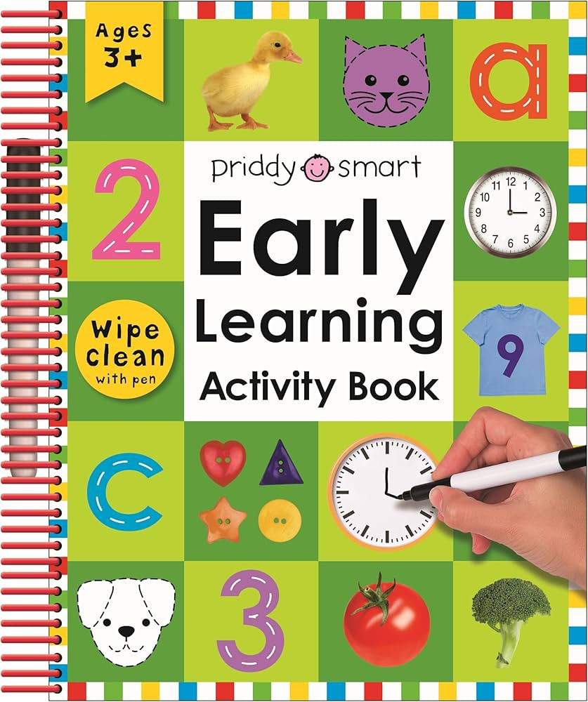Early Learning Activity Book (Wipe Clean Activity Book): With practical exercises and activities ... | Amazon (US)
