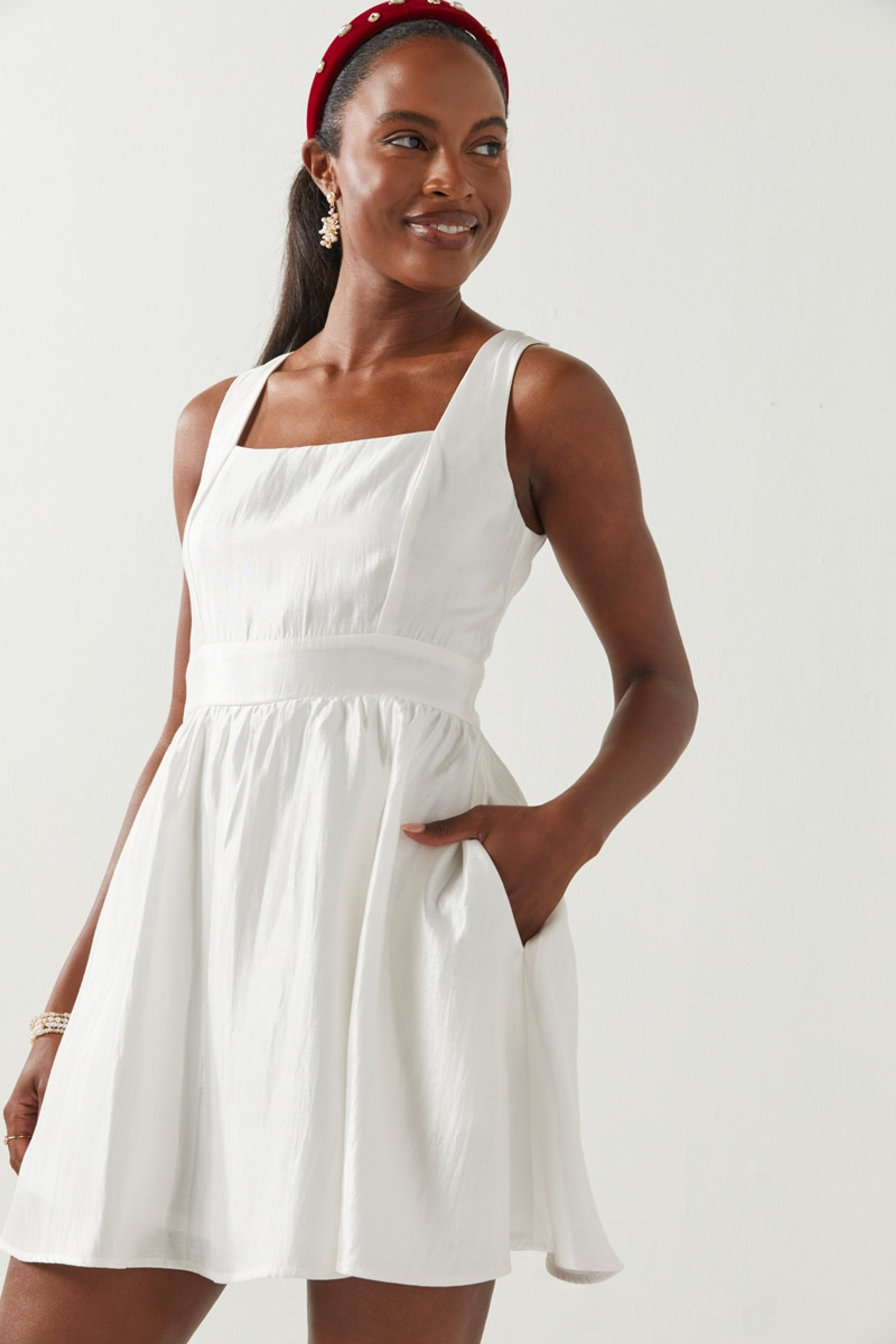 Leone Heart Back Cut Out Dress | Francesca's