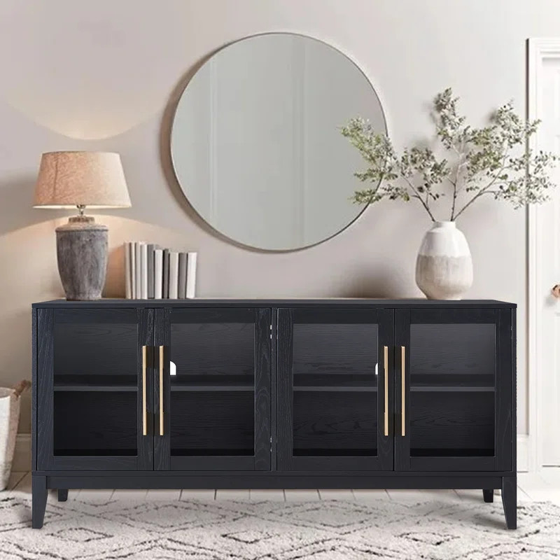 30'' Tall 4 - Door Accent Cabinet | Wayfair North America