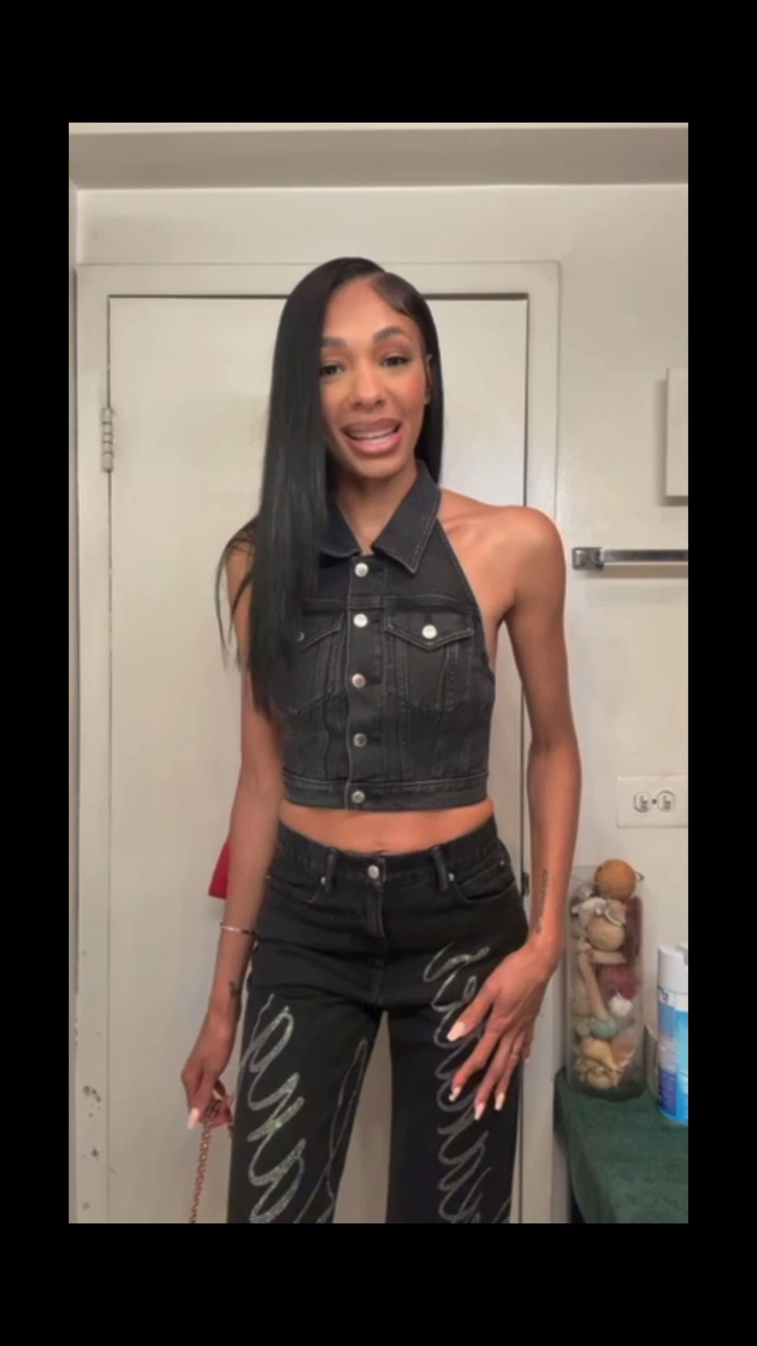 ootn
top: alexander wang (size small) jeans:
alexander wang (size 26) boots: whistler boot femme la  bag: chanel