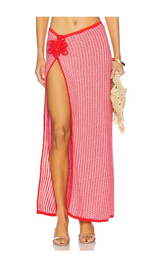 Magnolia Skirt in Valentine | Revolve Clothing (Global)
