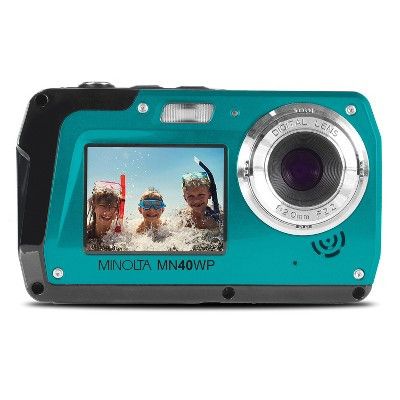 Minolta® 48.0-Megapixel Waterproof Digital Camera (Blue) | Target