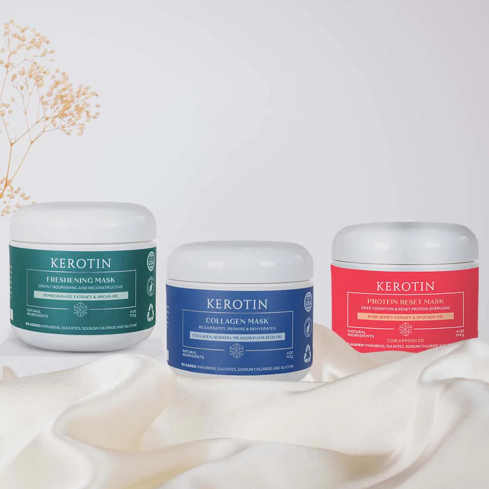 Hair Mask Trio | Kerotin