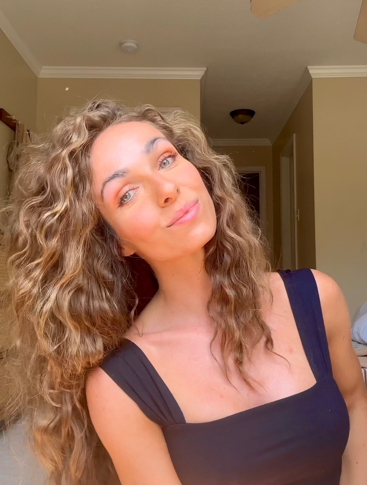 Mermaid curls🧜‍♀️💁🏻‍♀️💇🏻‍♀️

double french braid damp or dry hair then take out after a few days then dry texture spray upwards toward roots for heat protection and volume then crimp roots and finish with dry texture spray and hair oil 

#LTKselfcare #LTKBeauty #LTKgrwm