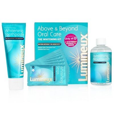 Lumineux Above & Beyond Oral Care Whitening Kit - 11.8oz | Target