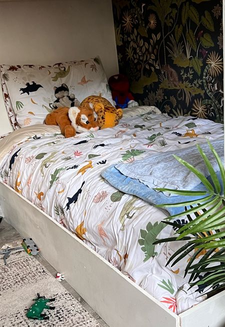 DINOSAUR Toddler Bedding // comforter for toddlers // Dino sheets // jungle themed big boy room 

#LTKfamily #LTKbaby #LTKkids