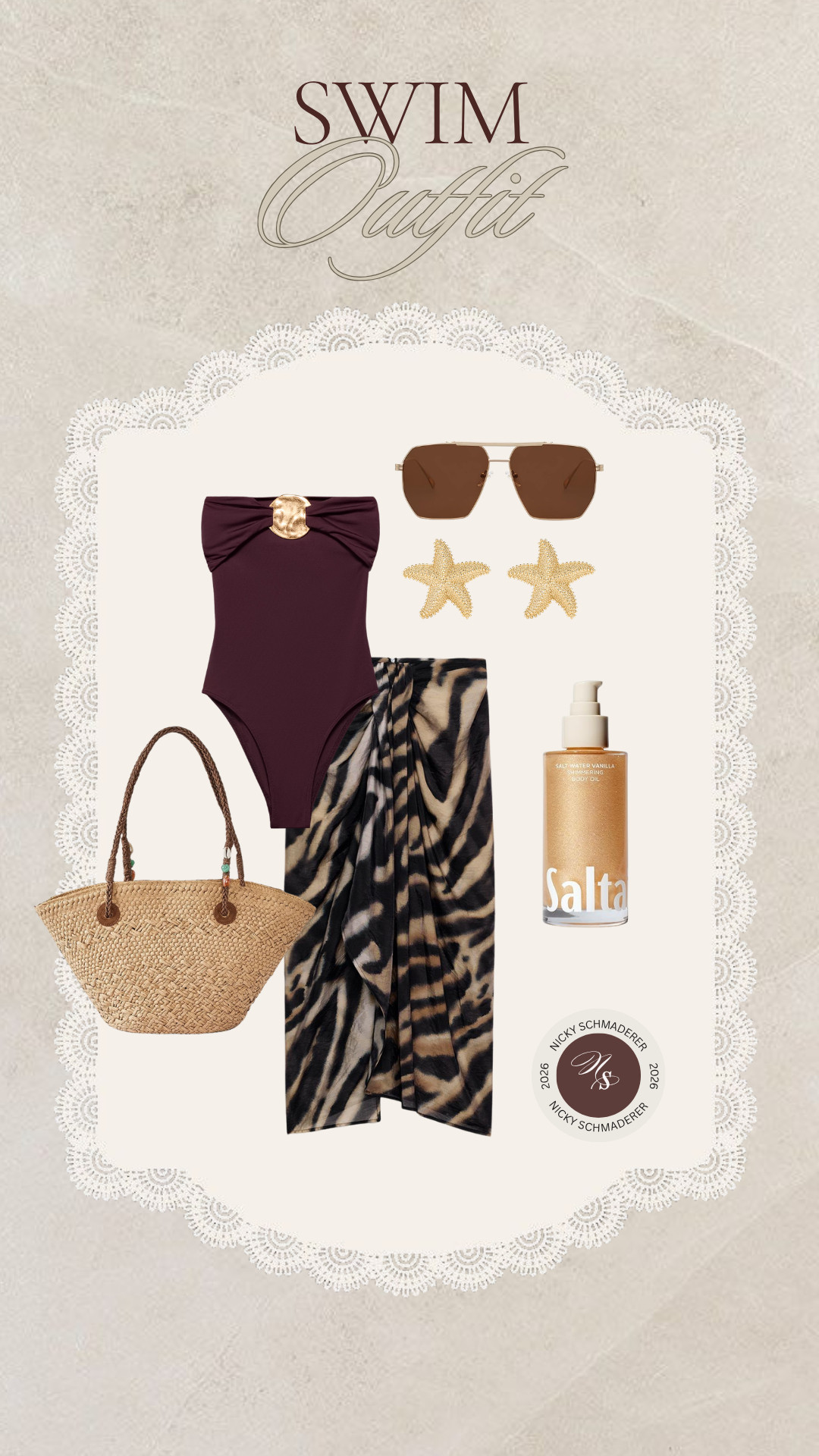 Swim outfit inspo with sarong

#LTKootd #LTKSeasonal #LTKU