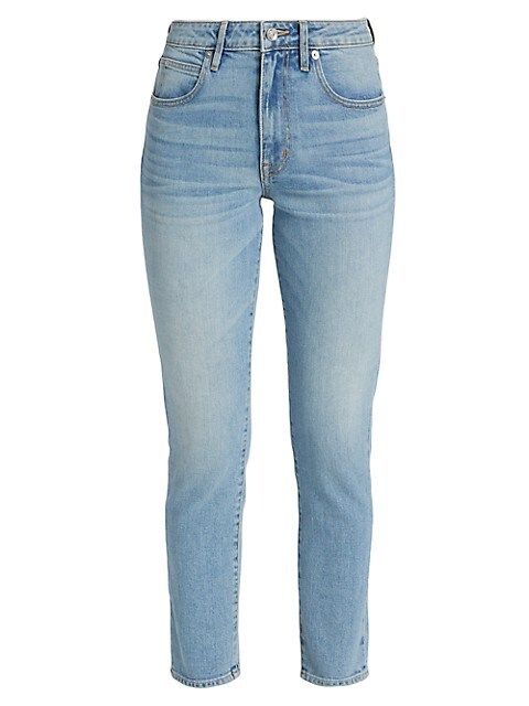 Lou Lou Slim-Fit Cropped Jeans | Saks Fifth Avenue
