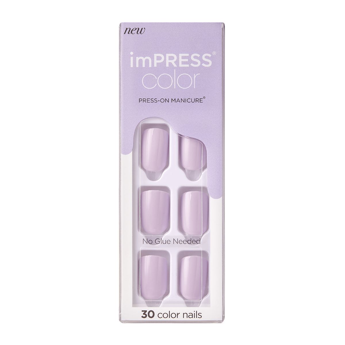 imPRESS Color Press-on Manicure - Picture Purplect | KISS, imPRESS, JOAH