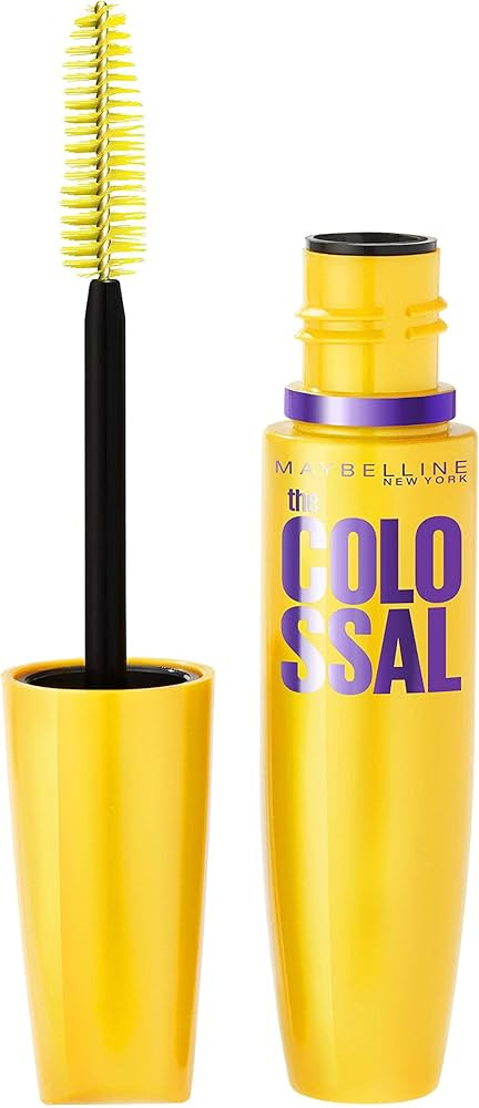 Maybelline Volum' Express Colossal Washable Mascara Makeup, Volumizing, Glam Black, 1 Count | Amazon (US)