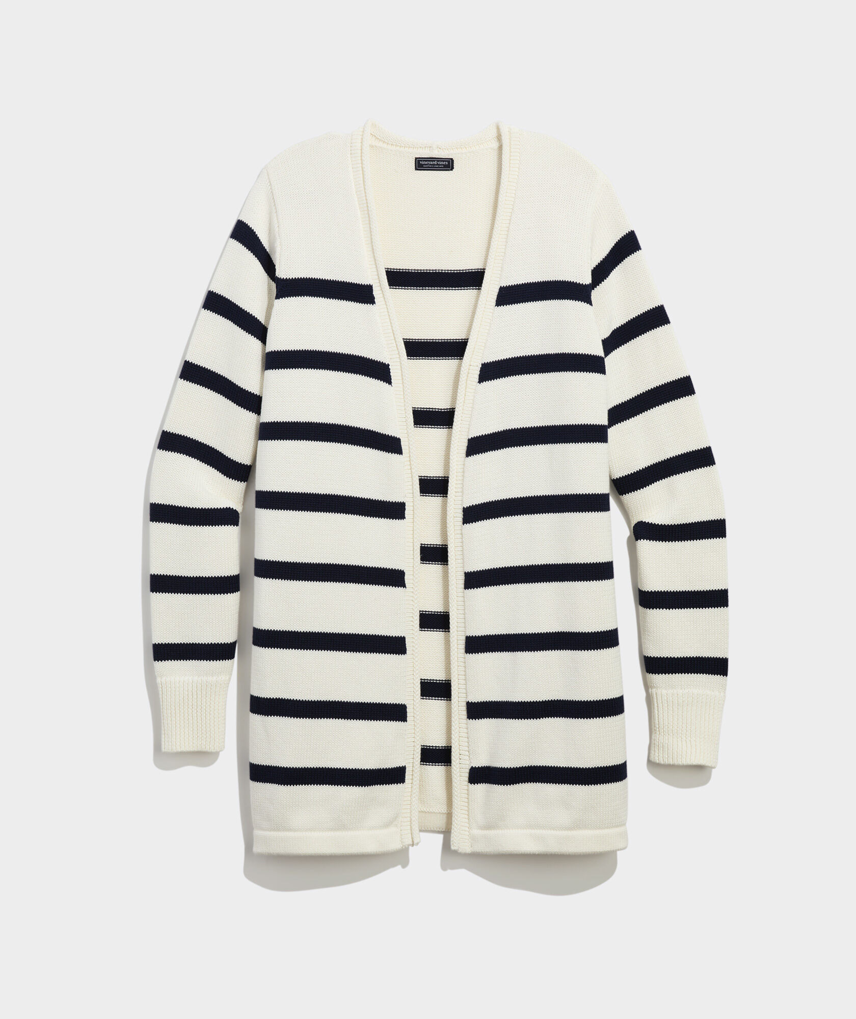 Katie Cotton Open Front Cardigan | vineyard vines