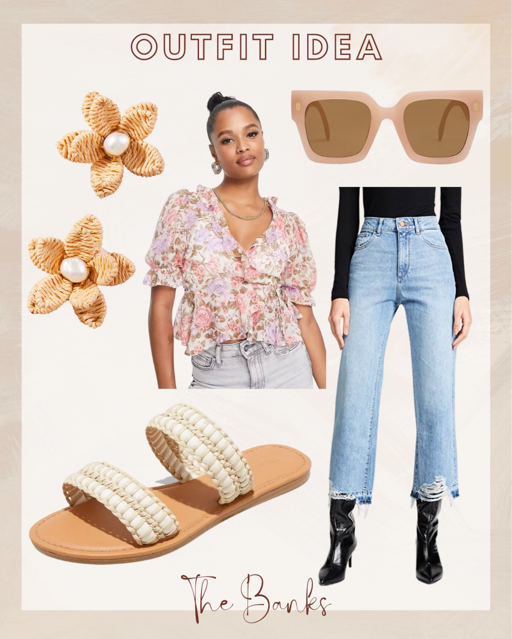 Spring into Style: Embrace the season with this playful and trendy outfit, perfect for any casual occasion.

#SpringStyle #CuteTop #RaffiaEarrings #Jeans #Sandals #CasualFashion #Trendy #Fashionable #OutfitInspiration #StyleGoals



#LTKSeasonal #LTKstyletip