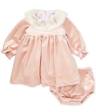 Edgehill Collection x The Broke Brooke Baby Girls Emma Velvet Nutcracker Dress | Dillard's | Dillard's