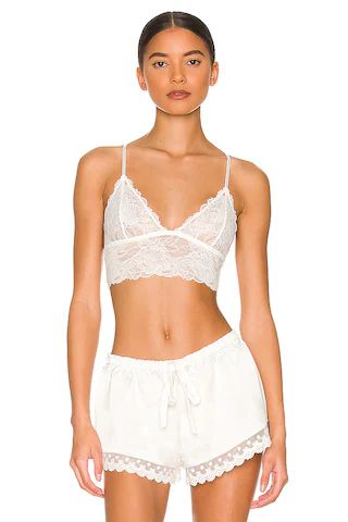Free People Everyday Lace Bralette in Ivory from Revolve.com | Revolve Clothing (Global)