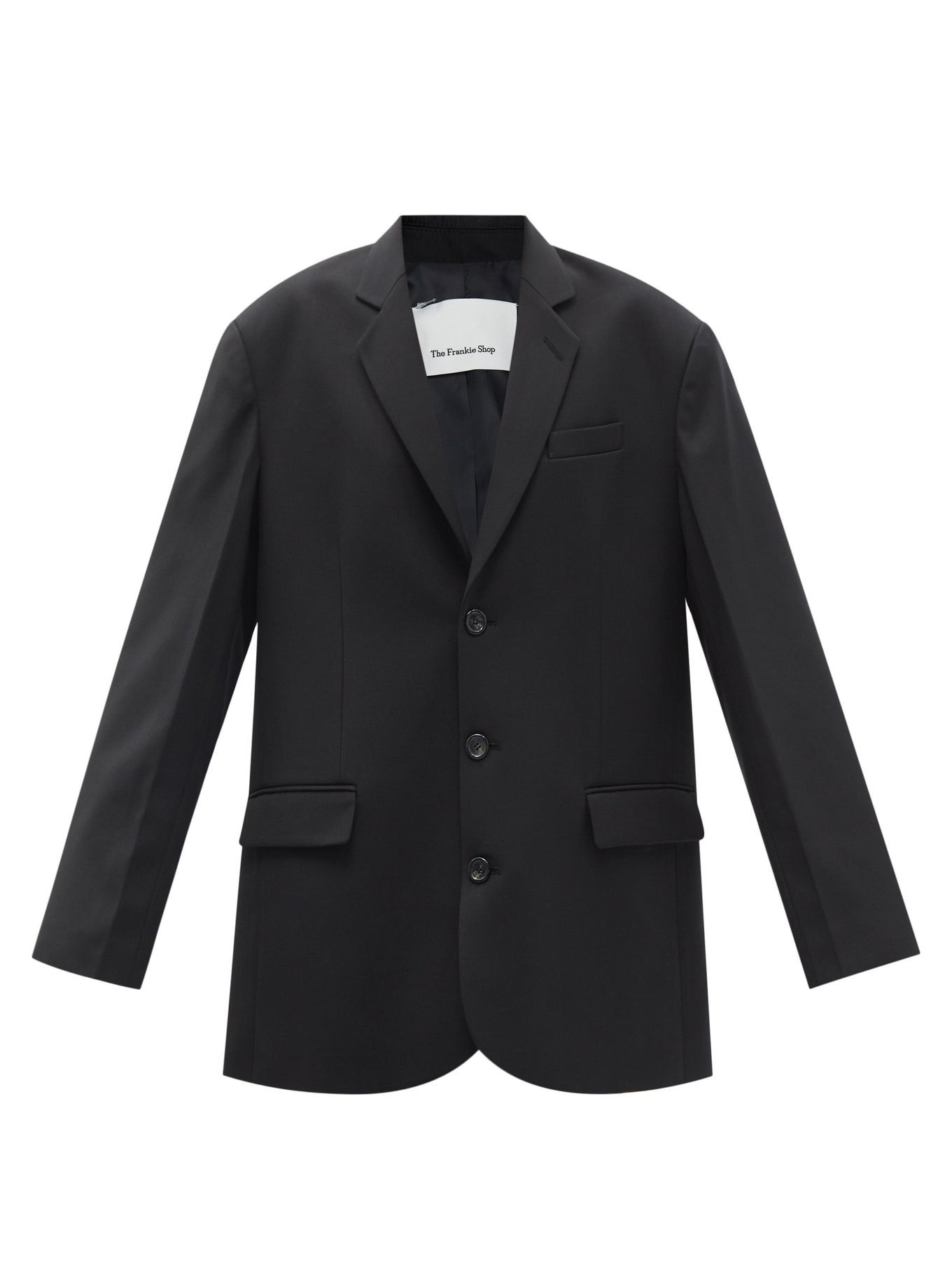 Gelso oversized Tencel-blend blazer | The Frankie Shop | Matches (US)