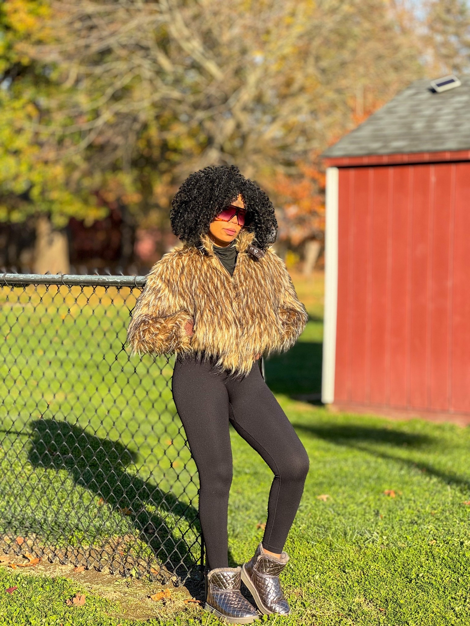 ❄️ Y2K Grunge Meets Winter Warmth | ROMWE Faux Fur Coat
Obsessed is an understatement! Stepping out in my new ROMWE faux fur coat and it’s giving major Y2K Hippie meets Mob Wife vibes. This Thick Faux Fur Coat is the ultimate statement piece for Connecticut winter outfits and is an absolute must-have from the ROMWE Black Friday Sale! 🖤
This coat instantly elevates any look, giving you that perfect blend of cool or cute aesthetic. I paired it with a foundational layer that keeps me warm without the bulk: a sleek Black High Neck Thermal Lingerie Set. It’s the perfect fitted, cold-resistant warm wear for layering under statement outerwear all season long. Whether you're dressing for a holiday party or just cold weather street style, this combo is chic and practical.
Head to ROMWE and use my code for 15% OFF your order! Don't miss out on their Up to 95% Off Sale (US only!)!

ROMWE, ROMWEpartner, Y2K fashion, 2000s style, Hippie aesthetic, Vintage coat, Faux fur coat, Thick fur coat, Winter jacket, Alternative outfit, Grunge style, Cold weather outfit, Thermal lingerie, Black thermal set, High neck thermal, Fitted warm wear, Mob wife aesthetic, Statement coat, SHEIN fashion.
Product Links & Codes:
• ROMWE Y2K Hippie Millennium Vintage Thick Faux Fur Coat (Search ID: 3064963)
• Women's Black High Neck Thermal Lingerie Set (Look for Fashion Design Fitted Cold-Resistant Warm Wear)

#LTKSaleAlert #LTKGiftGuide #LTKCyberWeek