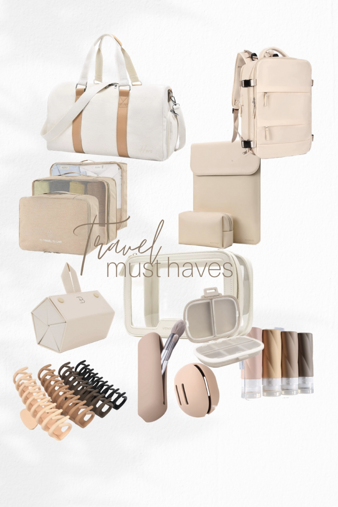 Gift guide for travelers 🤎🤍 

#LTKHoliday #LTKGiftGuide #LTKtravel