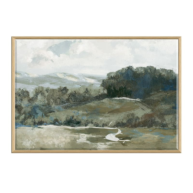 Framed Landscape Canvas Wall Art, 24x36 | At Home
