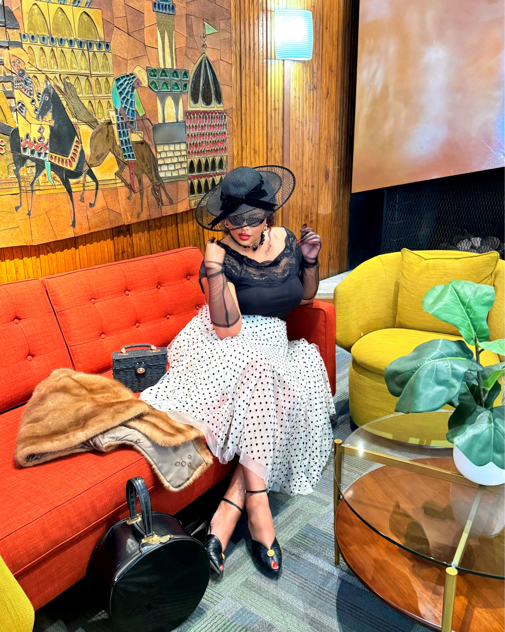 Vintage always stalks the show. I attended a vintage fashion show luncheon at La Cañada Flintridge country club and wore some of my fave vintage and vintage style pieces. Very demure. 

#LTKMidsize #LTKStyleTip #LTKOver40