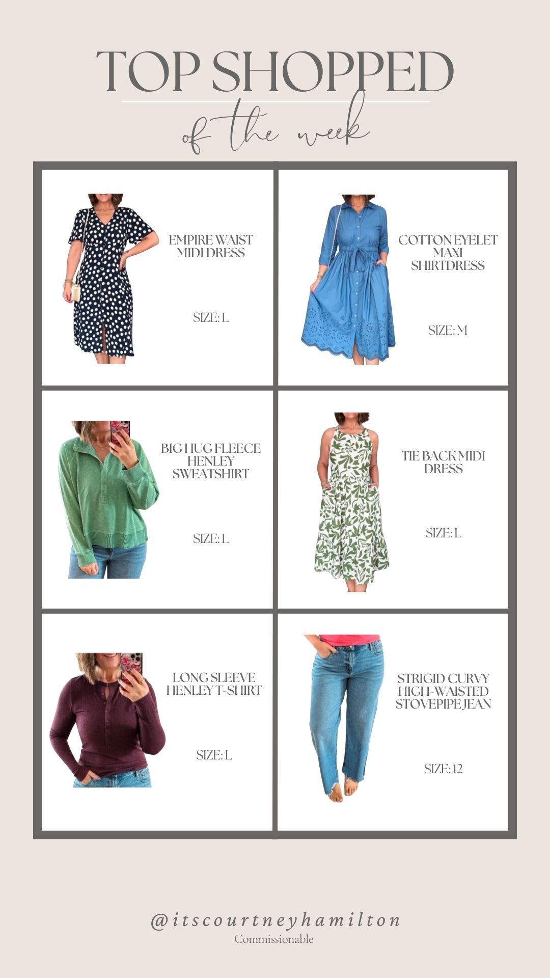 Top Shopped of the Week!!

top sellers, finds under 50, walmart, spring fashion, american eagle, denim, maxi dress, spring break fashion, vacation outfit, courtney hamilton 

 #LTKSeasonal #LTKSaleAlert #LTKMidsize