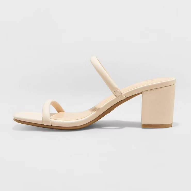 Women's Cris Shades of Beautiful Mule Heels - A New Day™ | Target