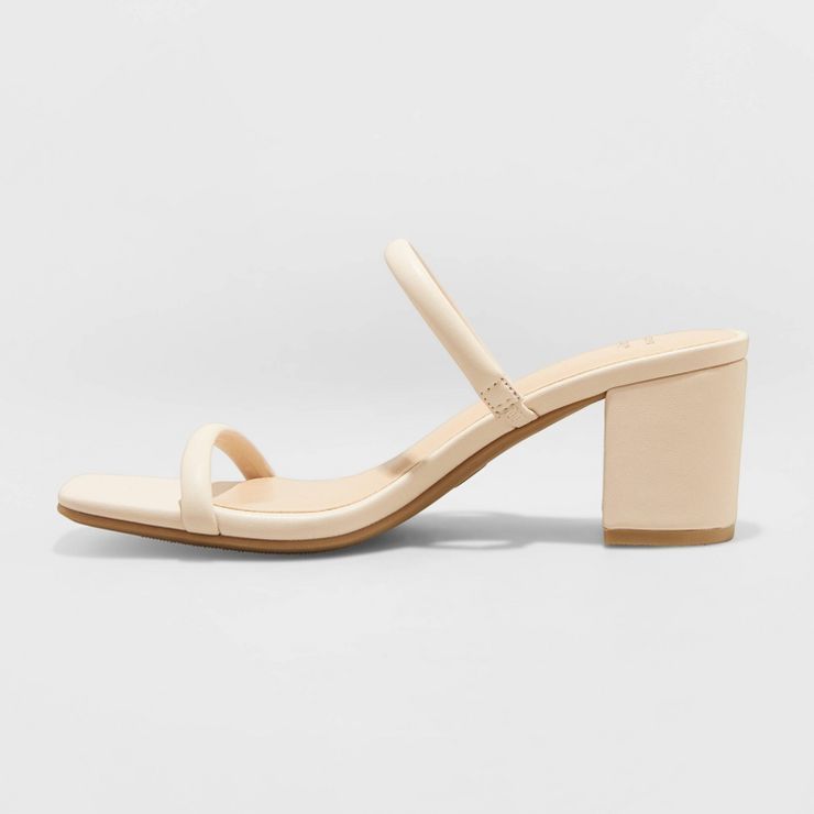 Women's Cris Shades of Beautiful Mule Heels - A New Day™ | Target
