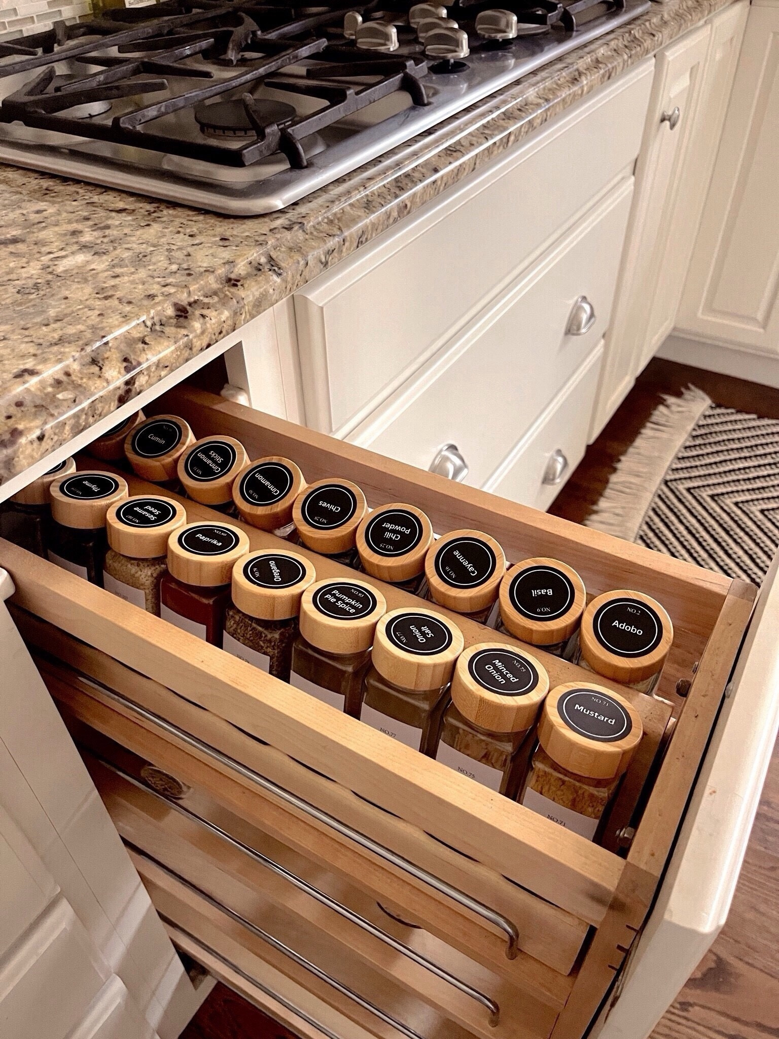 Kitchen organization tip! 🙌🏼 

Amazon find, spice drawer, home find 

#LTKHome #LTKFindsUnder50