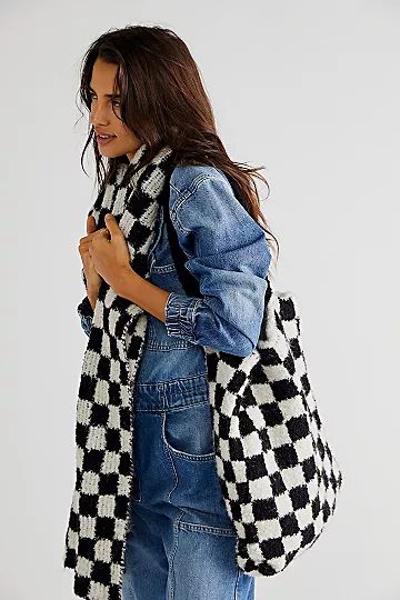 Checkers Carry On Scarf Set | Free People (Global - UK&FR Excluded)