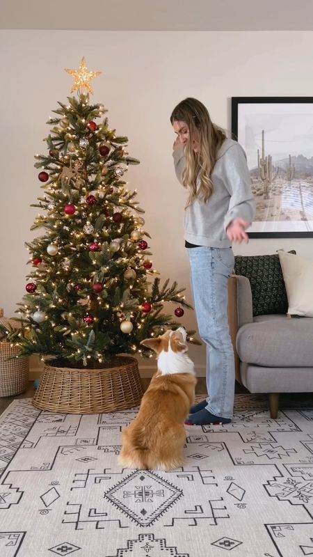 Target Christmas tree, tree collar and decorations! Minimal Christmas tree inspiration 

#LTKSeasonal #LTKHoliday #LTKstyletip