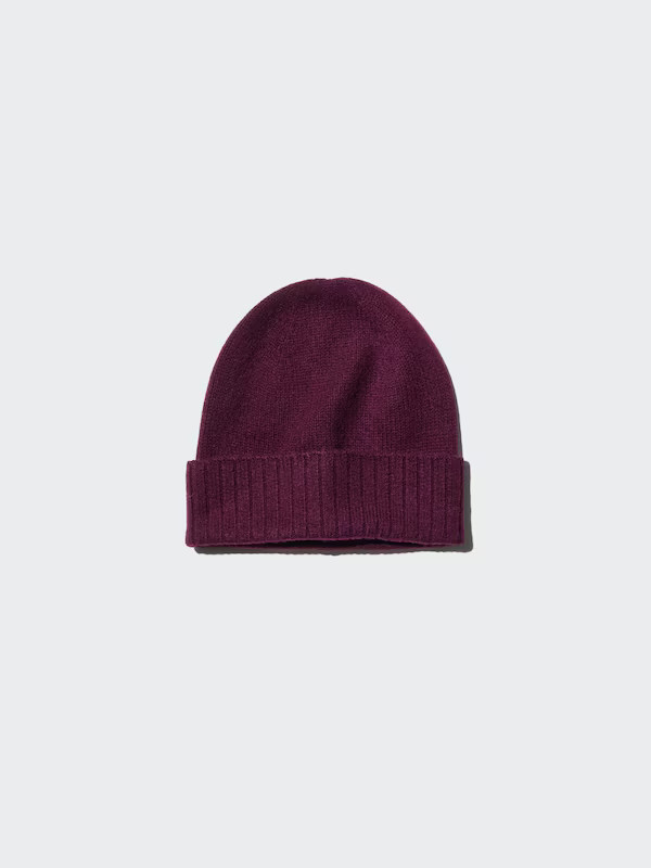 100% Cashmere Knit Beanie | UNIQLO (UK)