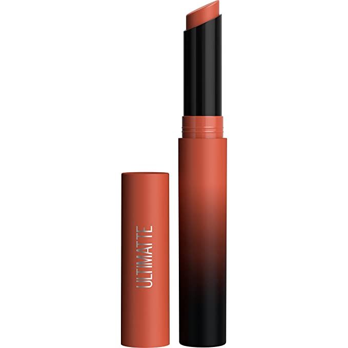 Maybelline New York Color Sensational Ultimatte Neo-Neutrals Slim Lipstick, More Caramel | Amazon (US)