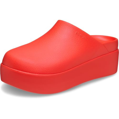 Crocs, Womens, Dylan Platform Clog, Mule Platform Shoes, Starfish, 10, M | Amazon (US)