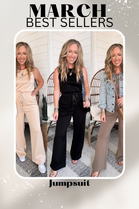 Amazon jumpsuit, Amazon travel outfit, spanx jumpsuit look for less size small 

#LTKfindsunder50