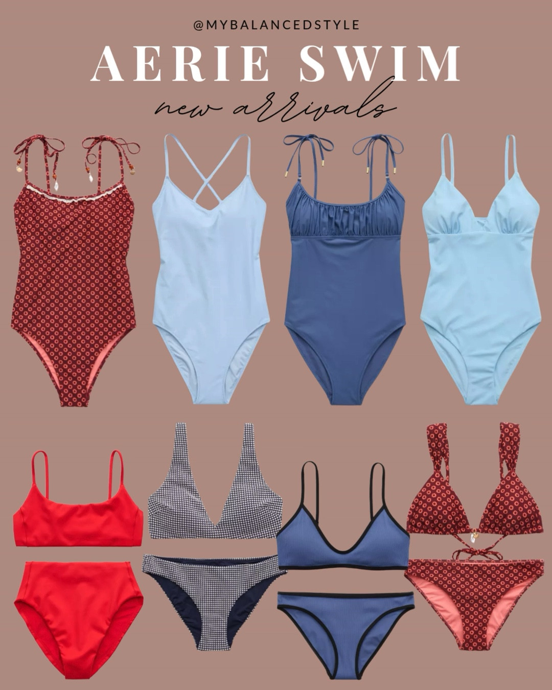 Aerie summer swimwear

One piece swimsuit styles
High waisted bikini sets
Resortwear swim looks
Neutral beachwear outfits
Tummy control swimwear
Colorful tropical bikinis
Beach vacation swimsuits
Minimalist swim style
Poolside cover up outfits

#LTKSeasonal #LTKootd #LTKSwim
