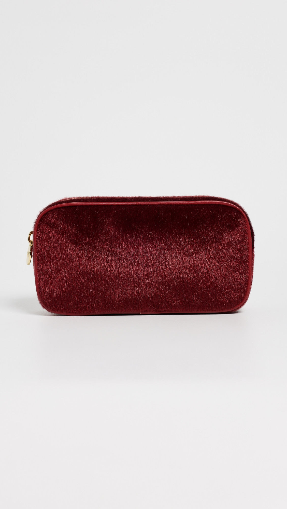 Stoney Clover Lane Small Faux Fur Pouch Baked Cherry One Size | Shopbop