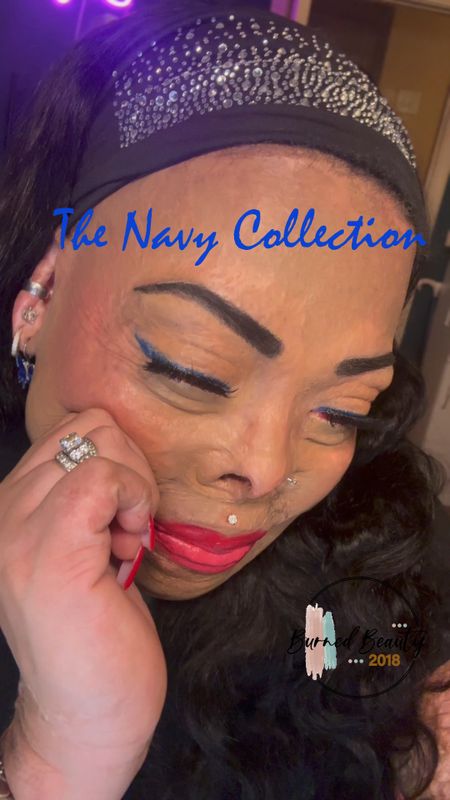 The Navy Collection by Fenty Beauty💙 

This Limited Edition collection comes with the CUTEST makeup bag, matching mirror, navy blue eyeliner and Icon lipstick in THE MVP!

Love this look!

Summer Makeup, Fourth of July

#LTKOver40 #LTKBeauty #LTKVideo