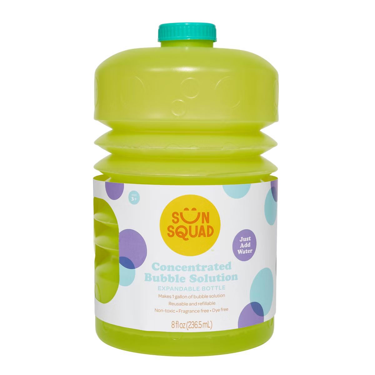 Expandable Bubbles Bottle 128 fl oz - Sun Squad™ | Target