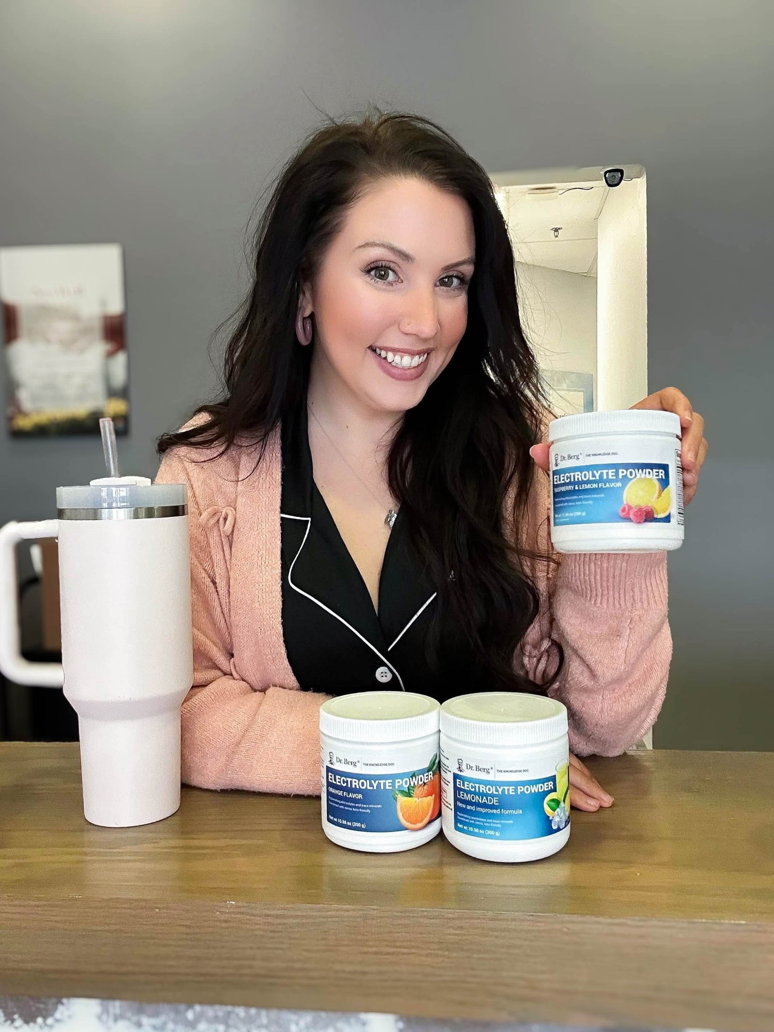 I love electrolytes, but Dr. Berg has been my favorite! The taste is amazing, affordable and easy to share with friends!
