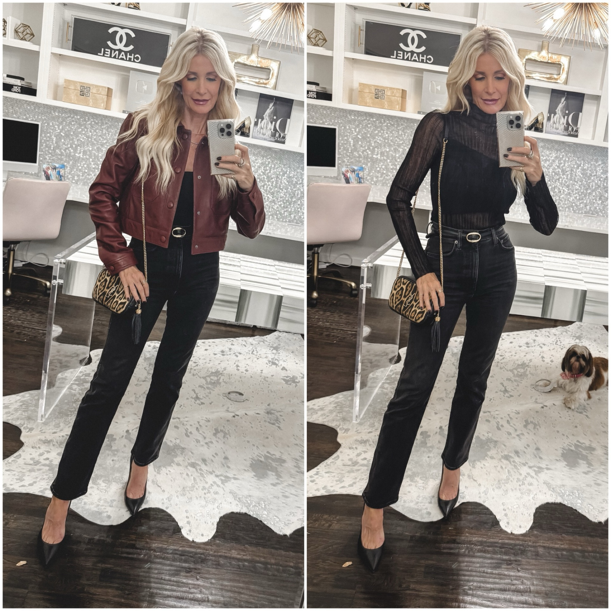 My current favorite pair of black jeans and I seriously can’t stop wearing them! They’re high-waisted with a straight leg and an ankle length which is perfect for showing off your favorite heel of the moment! The edgy faded black wash goes with everything and they’re super slimming! They run tts, I’m wearing a size 24. 

PS - this sheer black top is so fabulous and on MAJOR SALE making it under $50! 



#LTKSaleAlert #LTKFindsUnder50 #LTKStyleTip