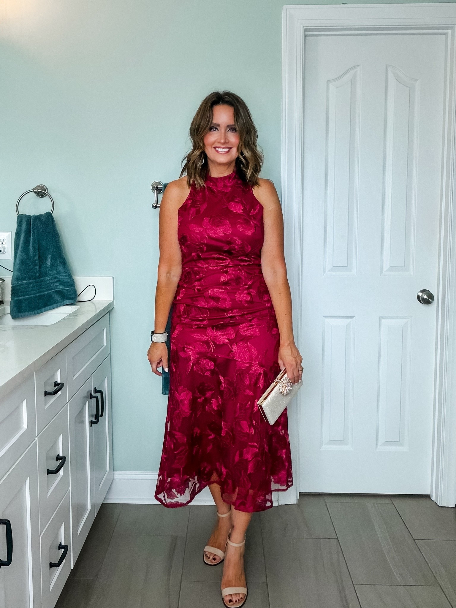 Wedding guest dress 
Size up if in between sizes

#LTKootd #LTKOver40 #LTKWedding