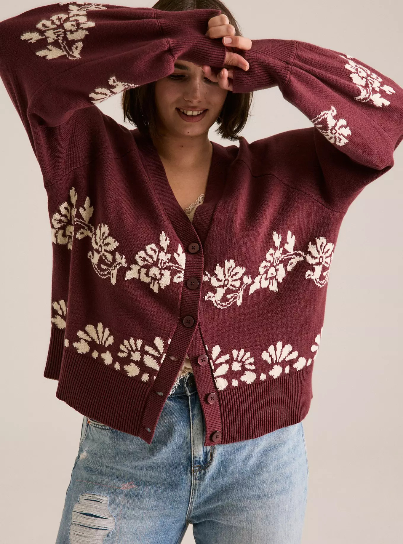 Festi Cropped Cardigan | Torrid (US & Canada)