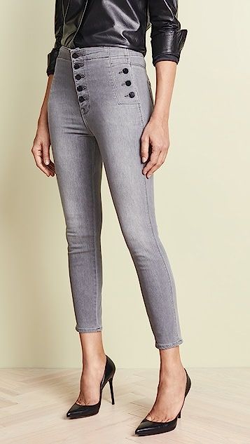 Natasha Sky High Crop Skinny Jeans | Shopbop