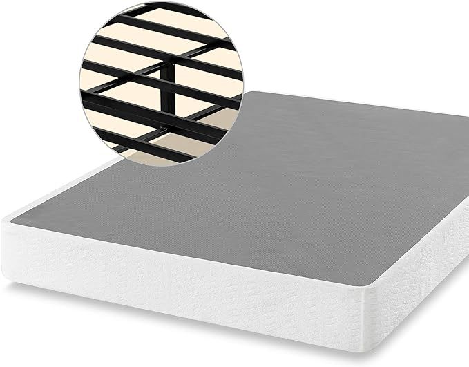 ZINUS 9 Inch Metal Smart Box Spring / Mattress Foundation / Strong Metal Frame / Easy Assembly, K... | Amazon (US)