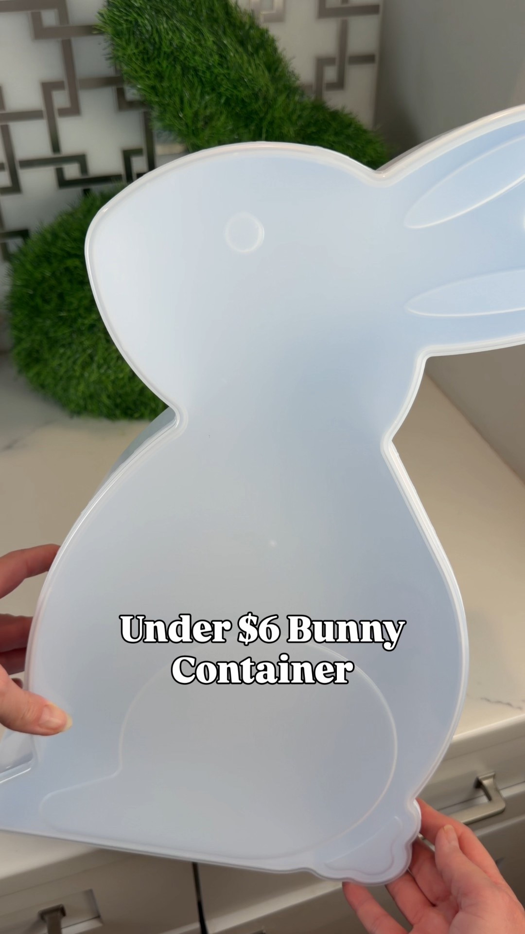 This under $6 bunny container is the cutest little Easter find 🐰✨ perfect for filling with candy, small gifts, or using as spring decor — and it looks way more expensive than it is 🤍

Such a good little grab before it sells out 🥕

#ltkhome #easterdecor #easterfinds #springdecor #budgetfind #affordablehome #bunnydecor #easterbasketideas #seasonaldecor #ltkfinds #under10finds


#LTKSeasonal #LTKvlog #LTKHome