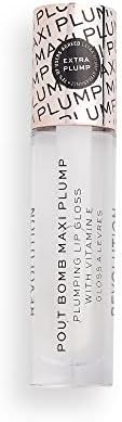Makeup Revolution Pout Bomb Maxi Plump Lip Gloss, Lip Plumper Gloss To Increase Lip Volume, Conta... | Amazon (US)