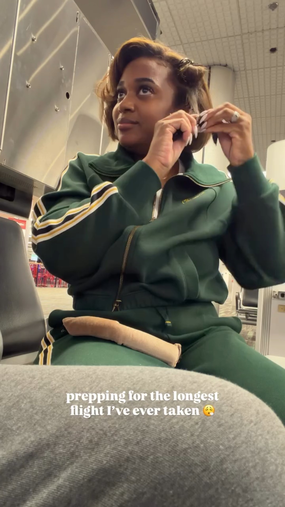 prepping for the longest flight I’ve ever taken 😮‍💨