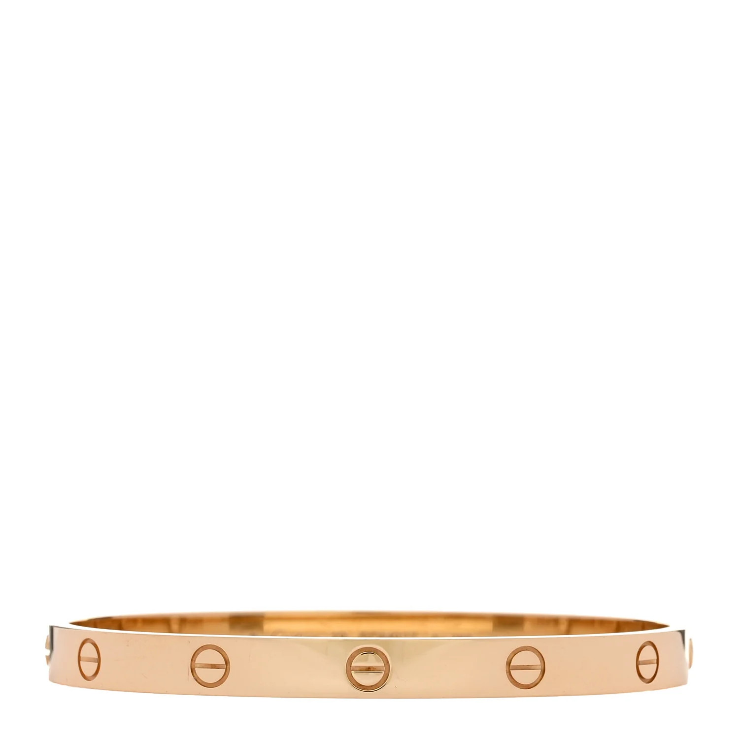 Cartier 18K Yellow Gold LOVE Bracelet 19 1876613 | FASHIONPHILE (US)