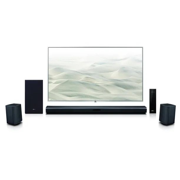 LG 4.1 Channel 420W Soundbar Surround System with Wireless Speakers - SLM3R - Walmart.com | Walmart (US)